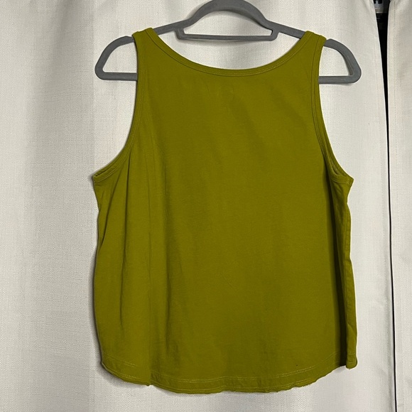 Anthropolgie Daily Practice All Day Muscle Tank in Olive Green - Picture 3 of 7
